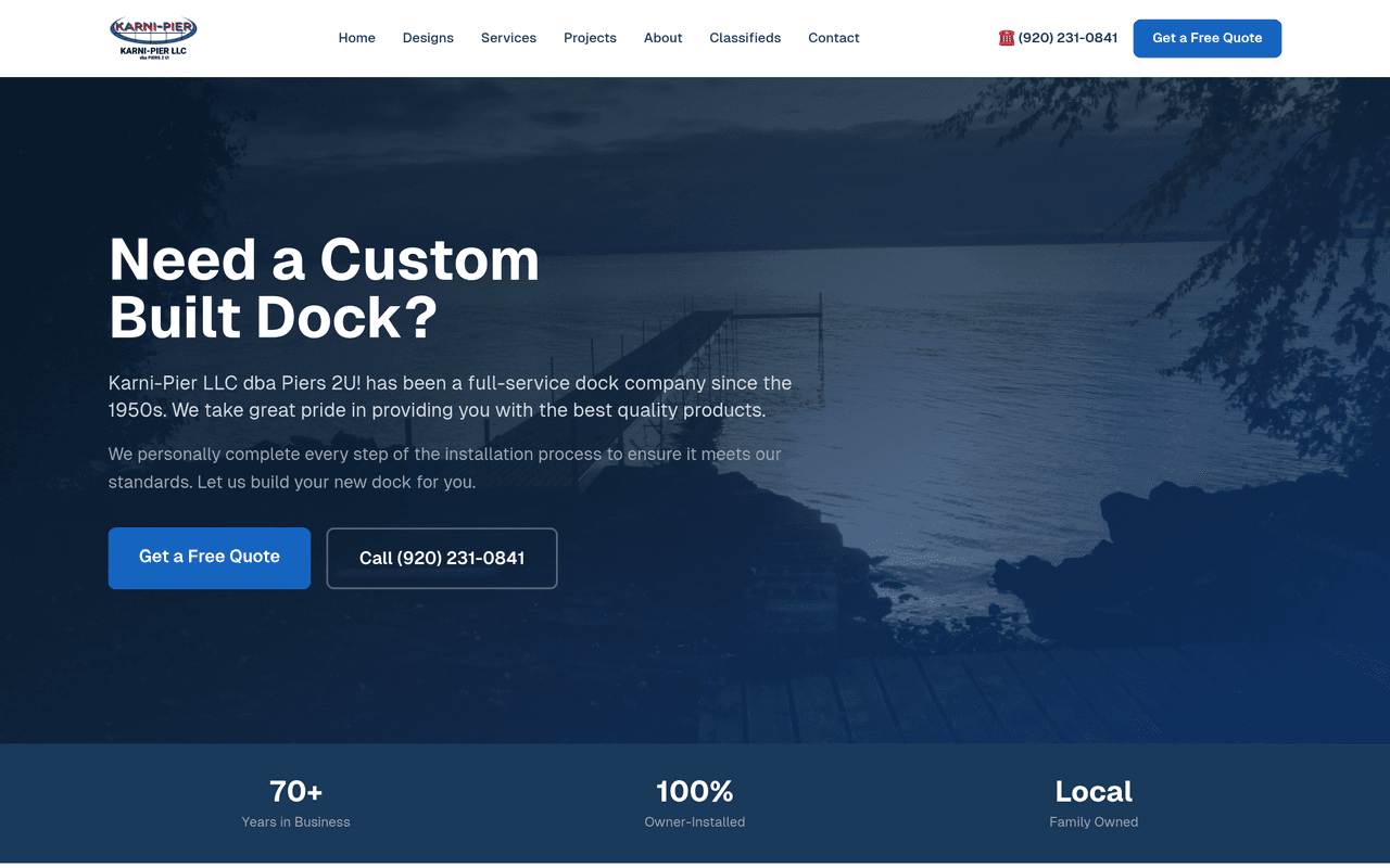 Karni Pier website